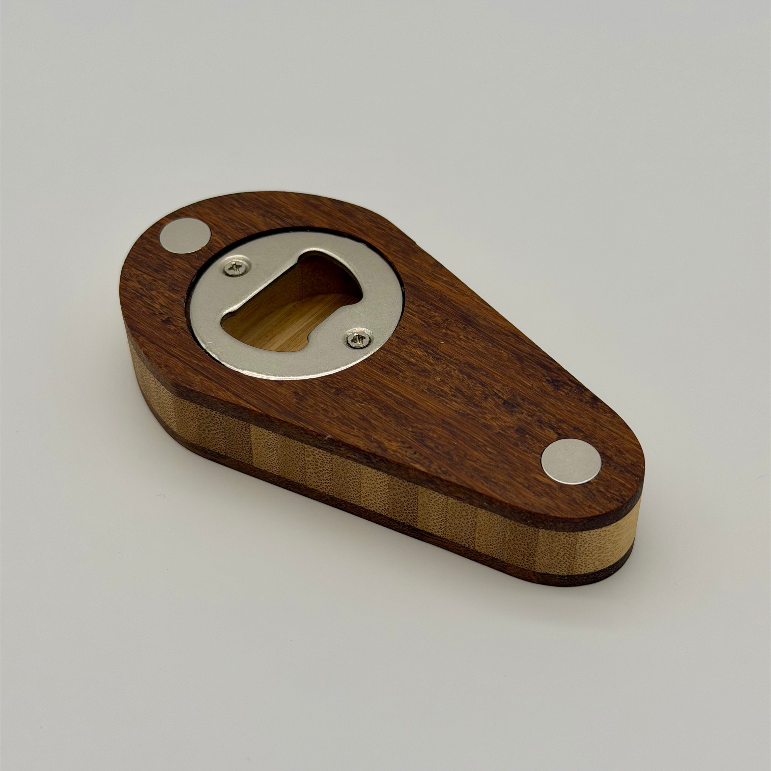 Bamboo Magnetic Bottle Opener