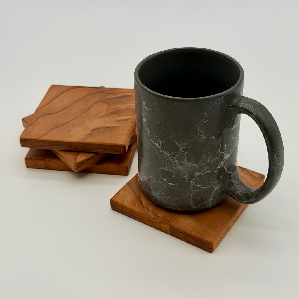 Old Growth Redwood Coasters (4 Pack)
